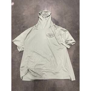 Pro Standard men's light green New York Jets short-sleeve pullover hoodie 2xl